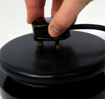 Cable Management beneath induction hob base