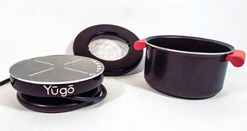 On Display: sauce pot and induction hob