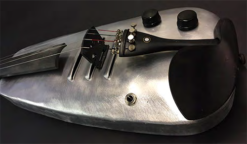 TIG Welded Aluminium Violin 2